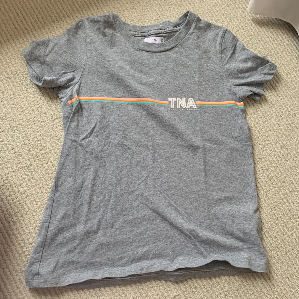 🌈TNA Striped Tee🌈 - Picture 3 of 3